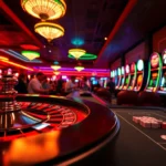 Players enjoy the thrill of the casino at https://hb88game.pro/, with vibrant roulette and poker tables enhancing the gaming atmosphere.