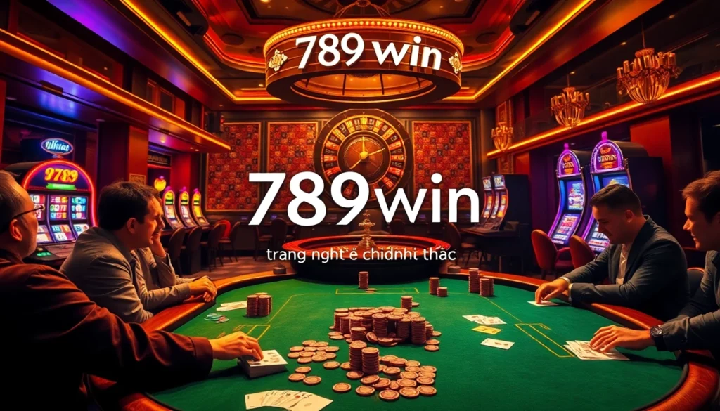 Experience thrilling action at 789win trang chủ chính thức, where players enjoy poker tables, roulette, and slot machines.